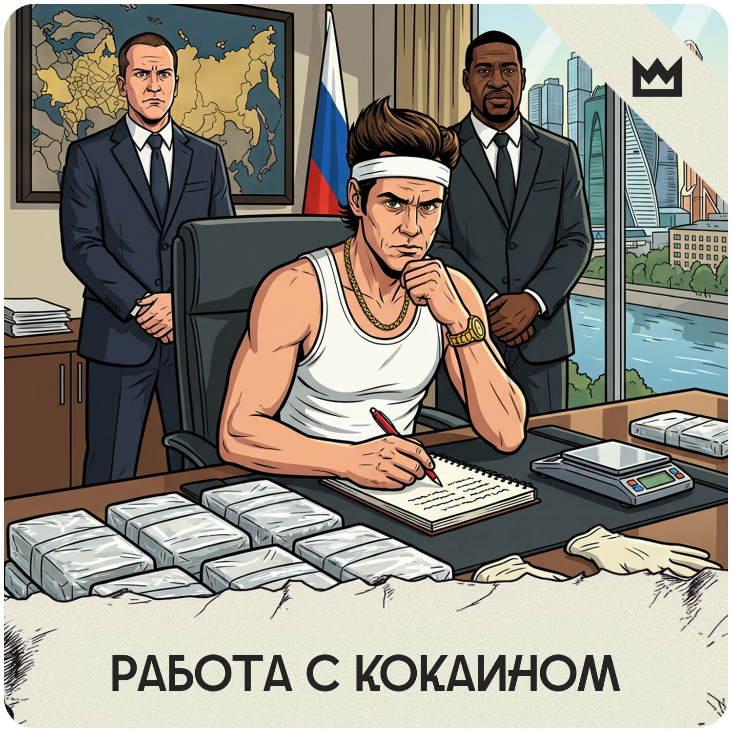 Работа с кокаином